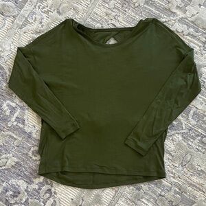 Women’s Lululemon Olive Green Long Sleeve Top